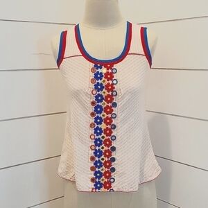 TAAQA small sleeveless blouse ADORABLE